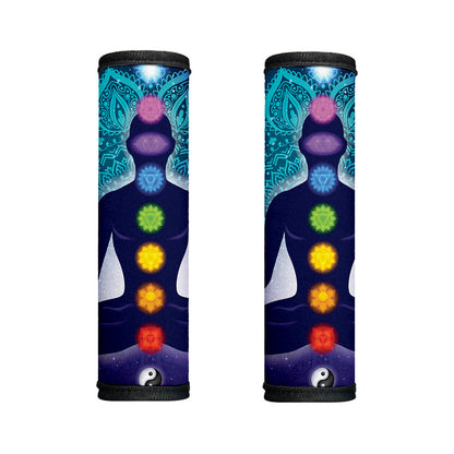 Nine Chakras Aura Print Handle Covers