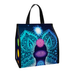 Nine Chakras Aura Print Insulated Lunch Tote