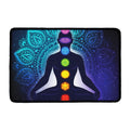 Nine Chakras Aura Print Kitchen Mat