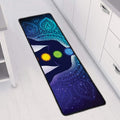 Nine Chakras Aura Print Long Kitchen Mat