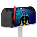 Nine Chakras Aura Print Mailbox Cover