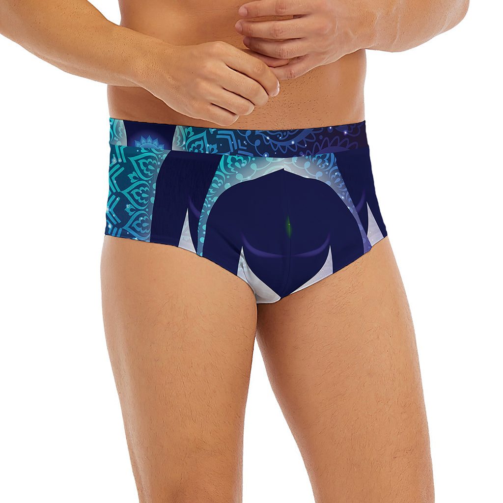 Nine Chakras Aura Print Men's Briefs