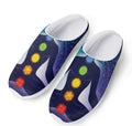 Nine Chakras Aura Print Mesh Casual Shoes