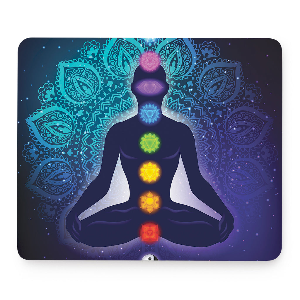 Nine Chakras Aura Print Mouse Pad