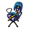 Nine Chakras Aura Print Office Chair Cover