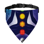 Nine Chakras Aura Print Over The Collar Dog Bandana