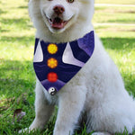 Nine Chakras Aura Print Over The Collar Dog Bandana