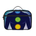 Nine Chakras Aura Print Portable Lunch Bag