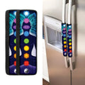 Nine Chakras Aura Print Refrigerator Handle Covers