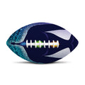 Nine Chakras Aura Print Rugby Ball