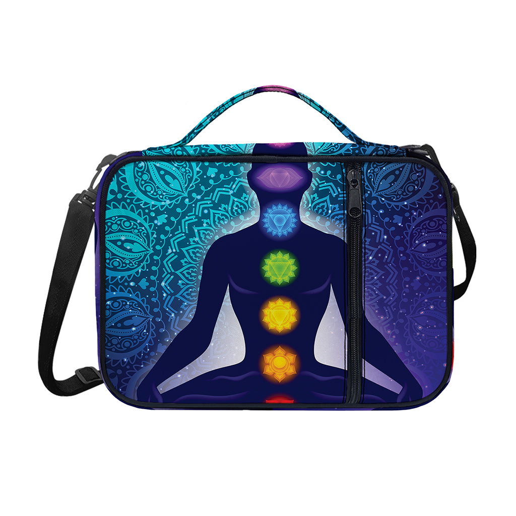 Nine Chakras Aura Print Shoulder Strap Bible Bag