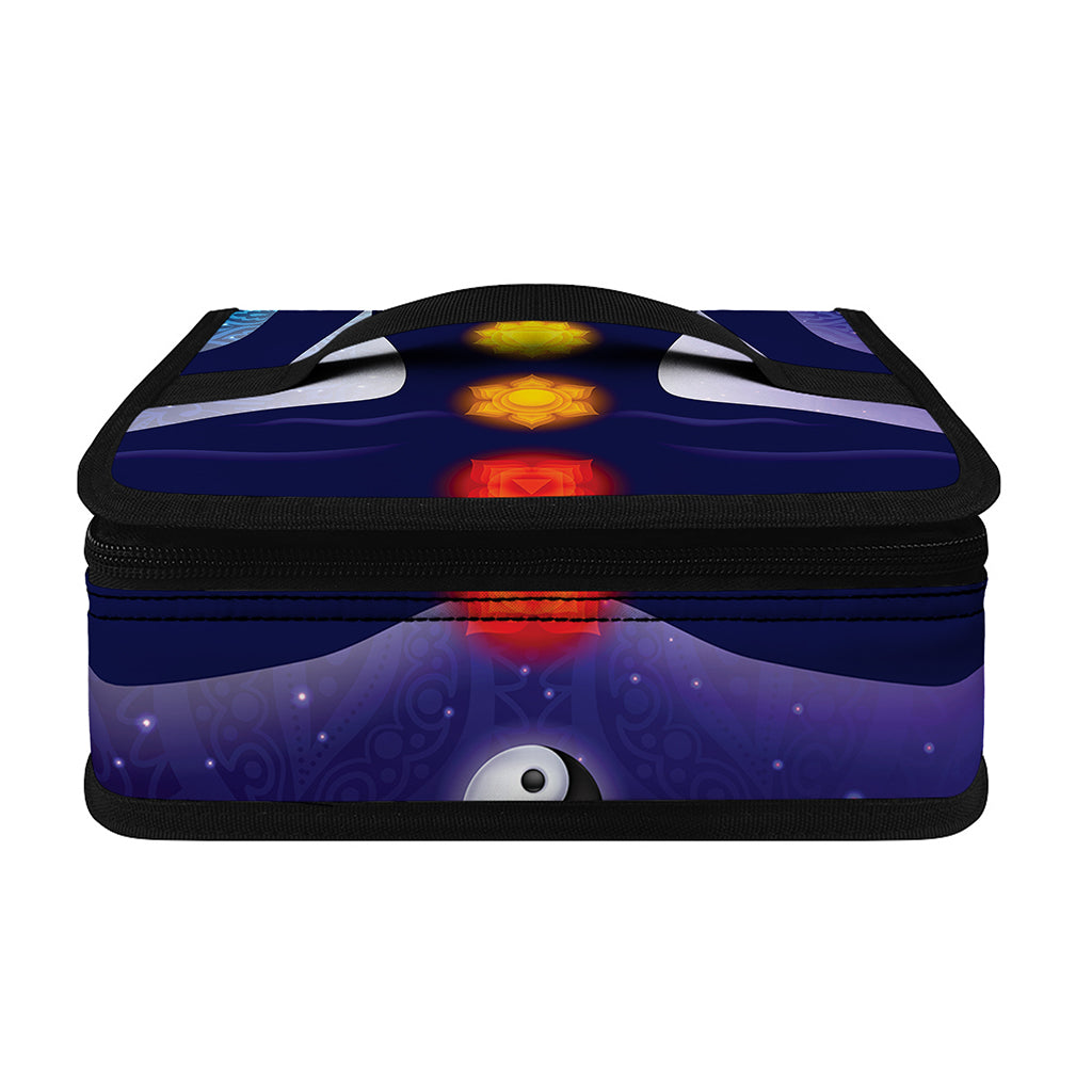 Nine Chakras Aura Print Small Lunch Bag