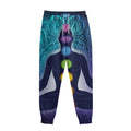 Nine Chakras Aura Print Sweatpants