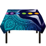 Nine Chakras Aura Print Tablecloth