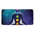 Nine Chakras Aura Print Towel