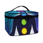 Nine Chakras Aura Print Travel Makeup Bag