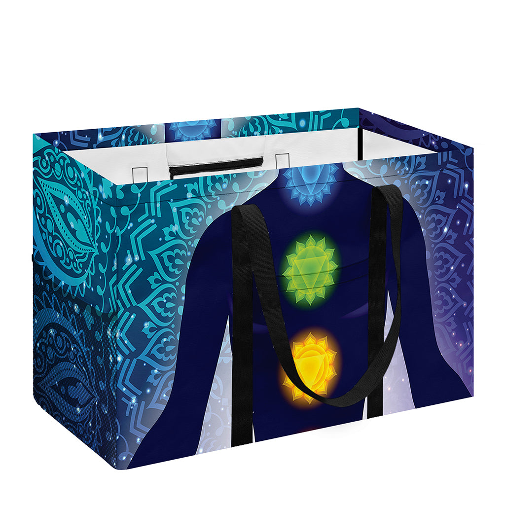 Nine Chakras Aura Print Utility Tote Bag