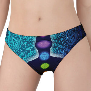 Nine Chakras Aura Print Women's Panties