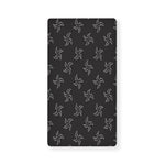 Ninja Shuriken Pattern Print Baby Crib Sheet