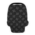 Ninja Shuriken Pattern Print Baby Seat Cover