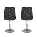Ninja Shuriken Pattern Print Bar Stool Covers