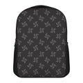 Ninja Shuriken Pattern Print Casual Backpack