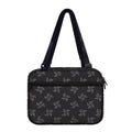 Ninja Shuriken Pattern Print Double Strap Bible Bag