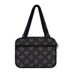 Ninja Shuriken Pattern Print Double Strap Bible Bag