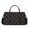 Ninja Shuriken Pattern Print Duffel Bag
