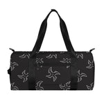 Ninja Shuriken Pattern Print Gym Bag