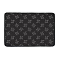 Ninja Shuriken Pattern Print Kitchen Mat