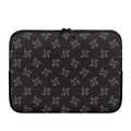 Ninja Shuriken Pattern Print Laptop Sleeve