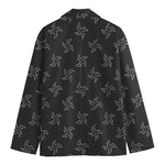 Ninja Shuriken Pattern Print Men's Blazer