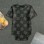 Ninja Shuriken Pattern Print Men's Bodysuit