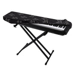 Ninja Shuriken Pattern Print Piano Keyboard Cover