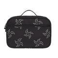 Ninja Shuriken Pattern Print Portable Lunch Bag