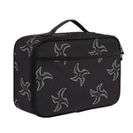 Ninja Shuriken Pattern Print Portable Lunch Bag