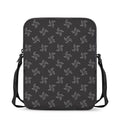 Ninja Shuriken Pattern Print Rectangular Crossbody Bag