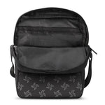 Ninja Shuriken Pattern Print Rectangular Crossbody Bag
