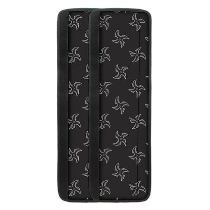 Ninja Shuriken Pattern Print Refrigerator Handle Covers