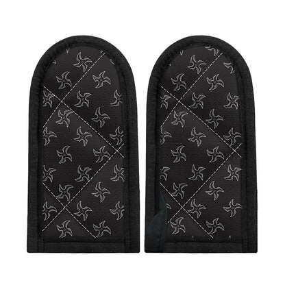 Ninja Shuriken Pattern Print Skillet Handle Cover