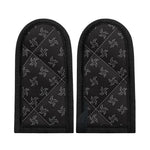 Ninja Shuriken Pattern Print Skillet Handle Cover