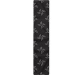 Ninja Shuriken Pattern Print Table Runner