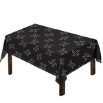 Ninja Shuriken Pattern Print Tablecloth
