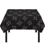 Ninja Shuriken Pattern Print Tablecloth