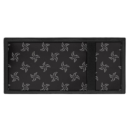 Ninja Shuriken Pattern Print Trifold Wallet