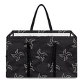 Ninja Shuriken Pattern Print Utility Tote Bag