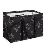 Ninja Shuriken Pattern Print Utility Tote Bag