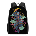 Ninja Warrior Print 17 Inch Backpack