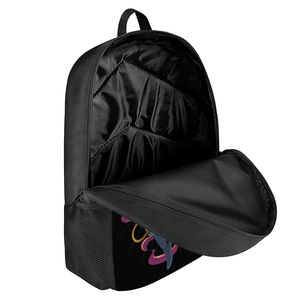 Ninja Warrior Print 17 Inch Backpack